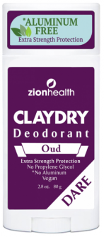 Clay Dry BOLD - Oud Scent Vegan Deodorant 2.8oz